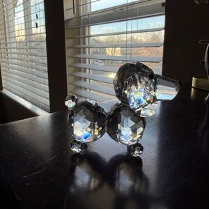 Crystal Dog Figurine